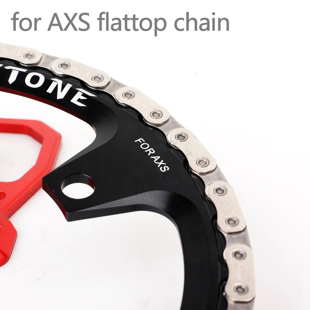 Stone Chainring Customize for AXS Chain Rings flattop chain 12 Speed for Sram 104bcd 110bcd 130BCD MTB Gravel Red R8000 M8000