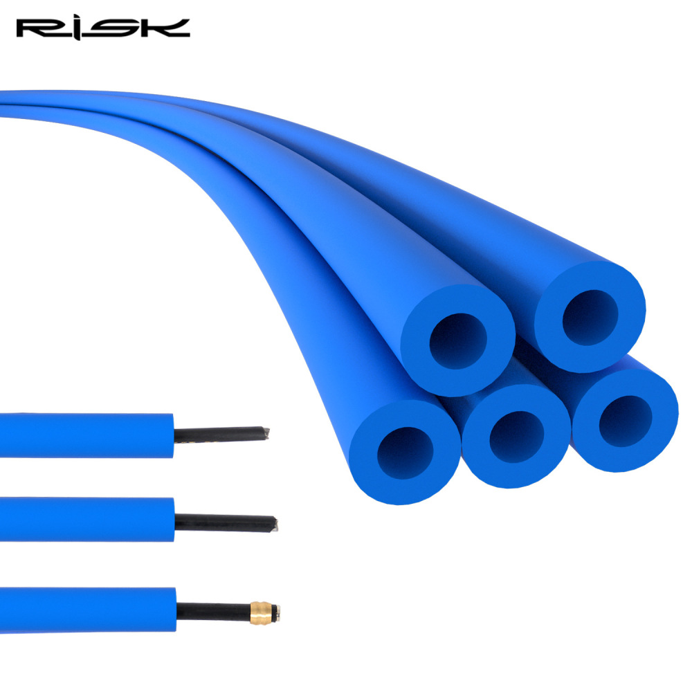 RISK bicycle internal cable routing frame sound-absorbing foam tube mountain bike road bike noise reduction sponge tube protective sleeve