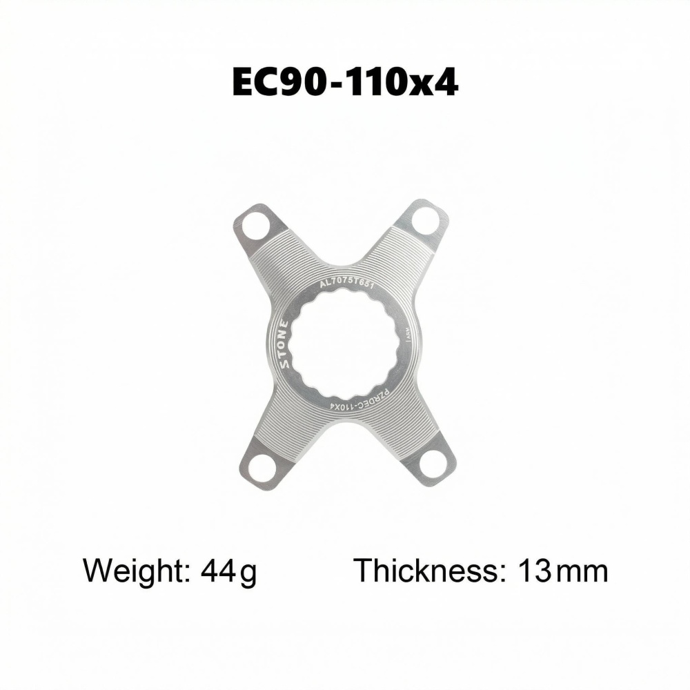 Stone Chainring Adapter Spider for EASTON EC90SL To 110BCD 4 5 Bolts for ELILEE XXE GP3 EC90 4700 5800 6800 R7000 R8000 R9100 R7100 R8100 R9200 2x speed double chainring