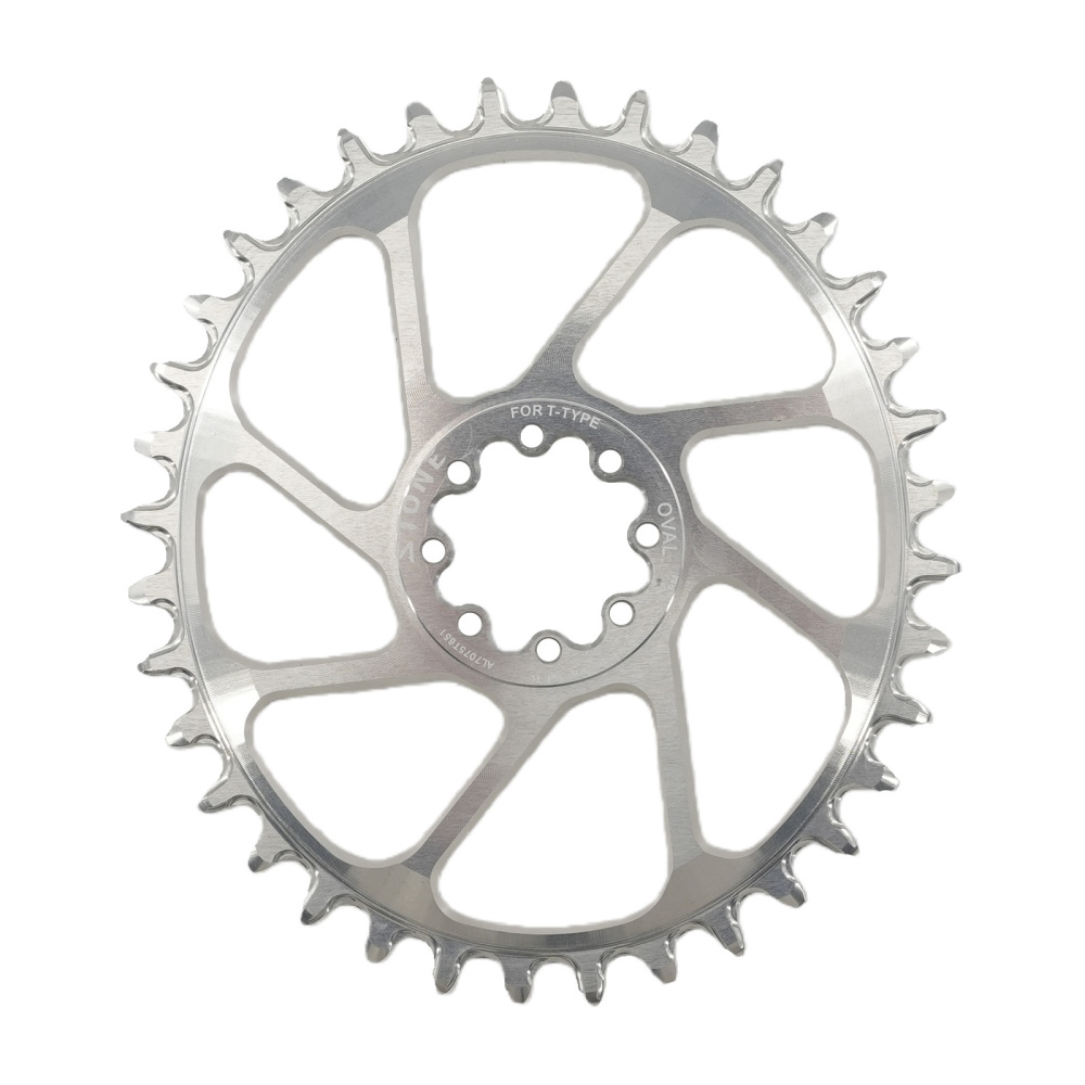 Stone Bike Chainring for AXS Flattop T-type Chain 12S 3mm Offset Direct Mount Oval for Sram X0 XX SL GX 26T To 40T Hollow Aero Style