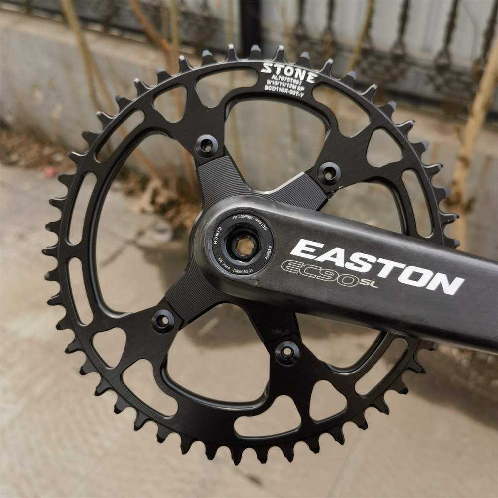 Stone Chainring Adapter Spider for EASTON EC90SL To 110BCD 4 5 Bolts for ELILEE XXE GP3 EC90 4700 5800 6800 R7000 R8000 R9100 R7100 R8100 R9200