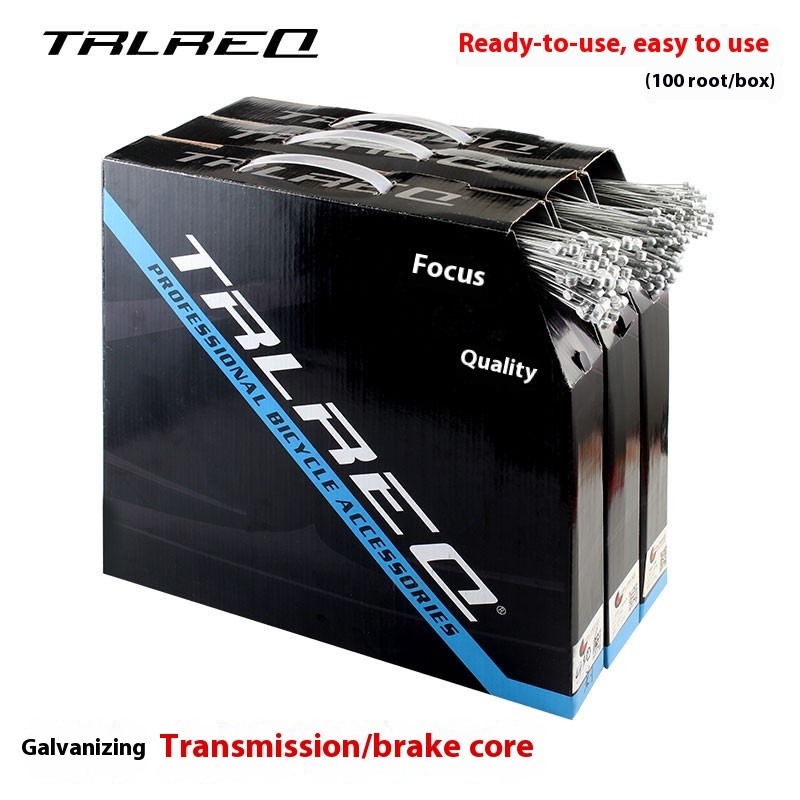 TRLREQ Cuiruike Mountain Bike Galvanized Shift Cable Brake Cable Steel Wire Rope Inner Cable Core Front Rear Cable Core