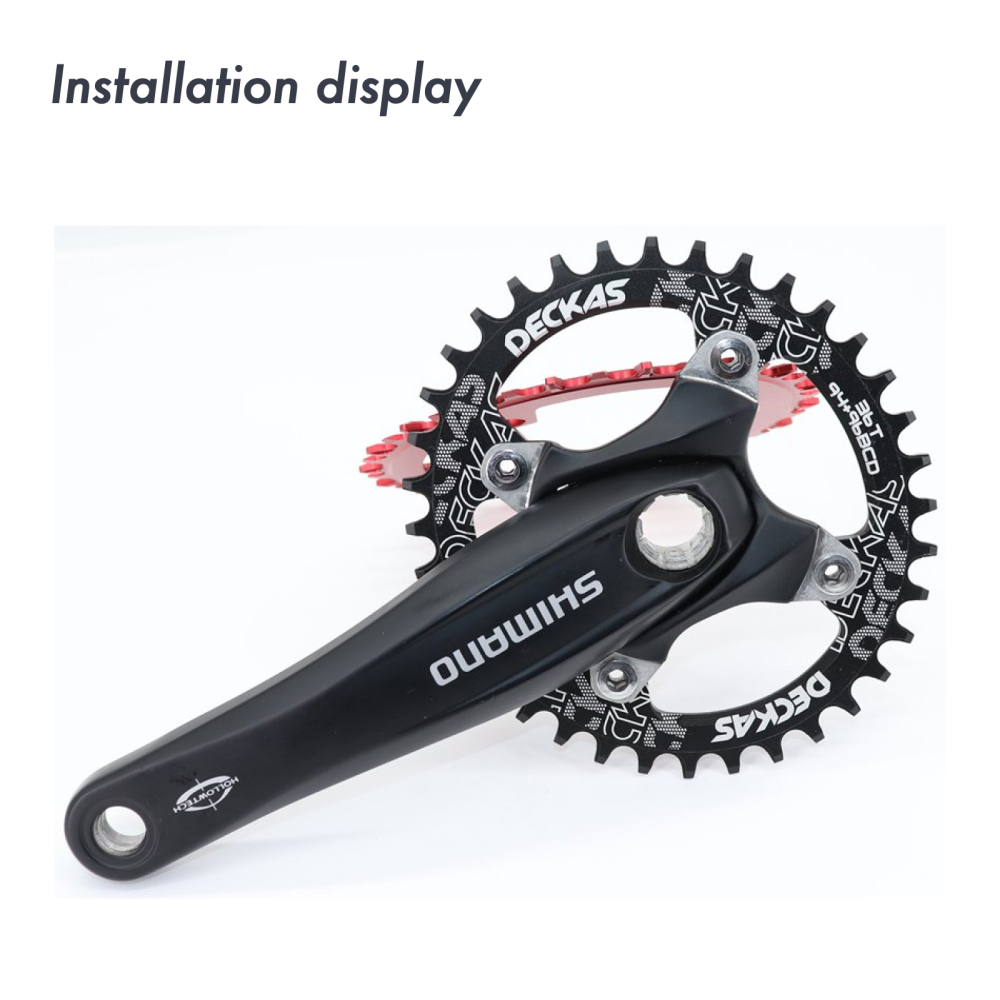 Deckas Chainring 96BCD 94BCD Round 32t 34t 36t 38t Tooth Plate MTB Mountain Bike 96BCD Road Bike M4000 M4050 NX GX X1