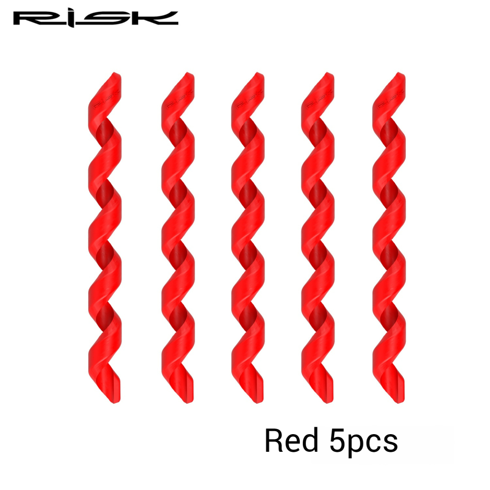 RISK Mountain/Road Bike Frame Protection Sleeve Open Spiral Cable Sleeve Anti-scratch Accessories
