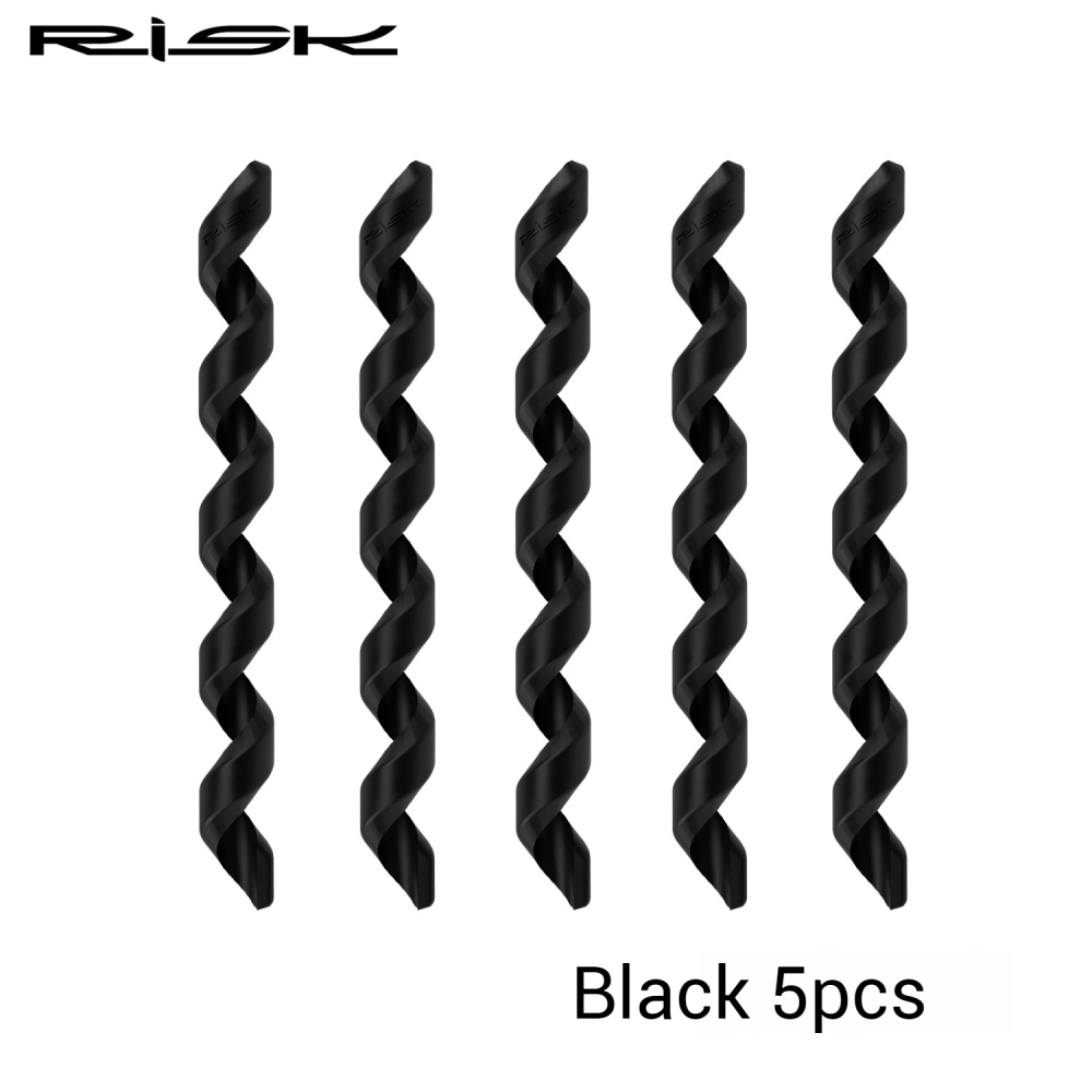 RISK Mountain/Road Bike Frame Protection Sleeve Open Spiral Cable Sleeve Anti-scratch Accessories
