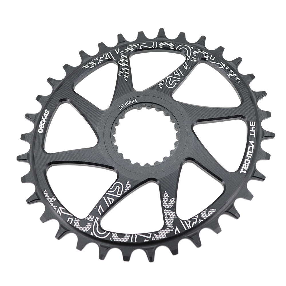 Deckas Direct Mount Chainring Round oval for 12 speed Shimano m9100 m8100 m7100 m6100 xtr 32 34 36 38T  Chainwheel  12s tool
