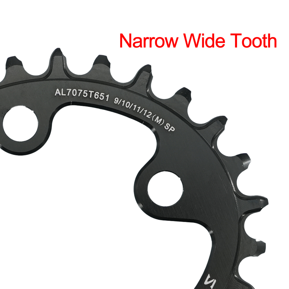 Stone Chainring 64BCD Oval Round for Shimano XTM780 M785 BMX 22T 24t 26t 28T MTB Bike Replace Inner Chainwheel Tooth Plate