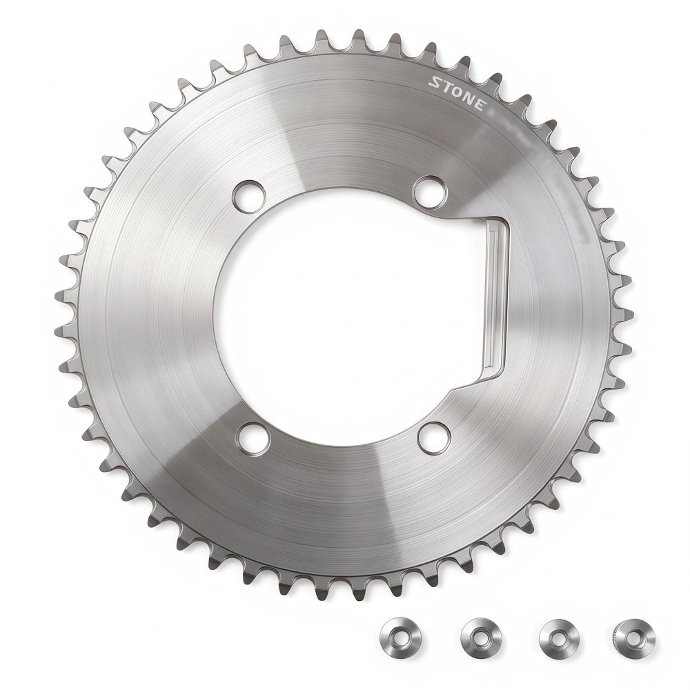 Stone Round Chainring 110 BCD for Shimano 105 R7000 R8000 R9100 110bcd 34T 40 46T 48 50T 54 56 58T 60 Road Bike 12s 12 speed ULTEGRA DURA-ACE