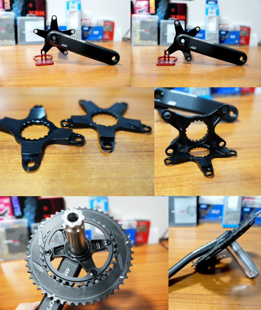 STONE Spider Adapter for Cannon dale SI SL SISL Direct Mount to 110bcd 4 / 5 Bolts Mounting Road Bike R7000 R8000 R9100 5800 6800 R7100 R8100 R9100