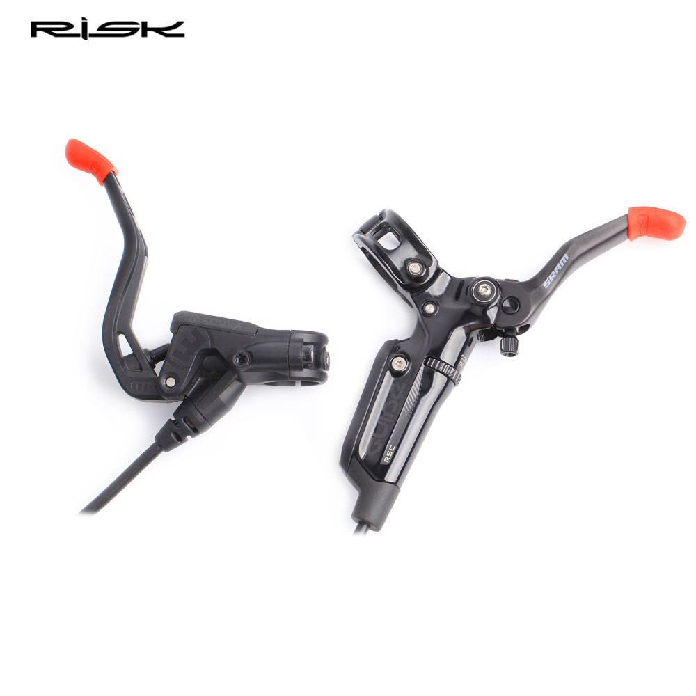 RISK Road Bike Shifter Protector Cover Bicycle Shifter Sleeve Colorful Silicone Cover Brake Lever Cover