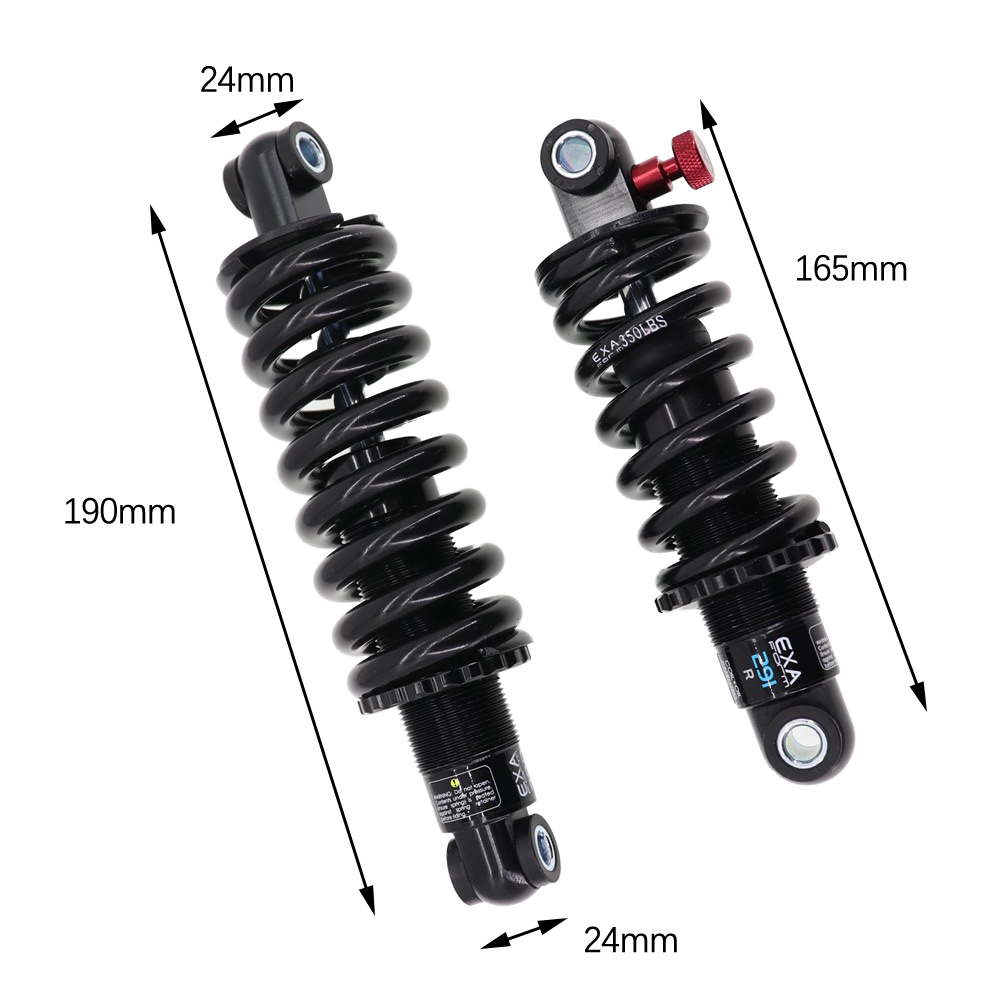 Kindshock Exaform Bike Shock Absorber 165 190 mm damper adjustable Rear Shocks Downhill DH CX MTB Electric Scooter exa form 291R