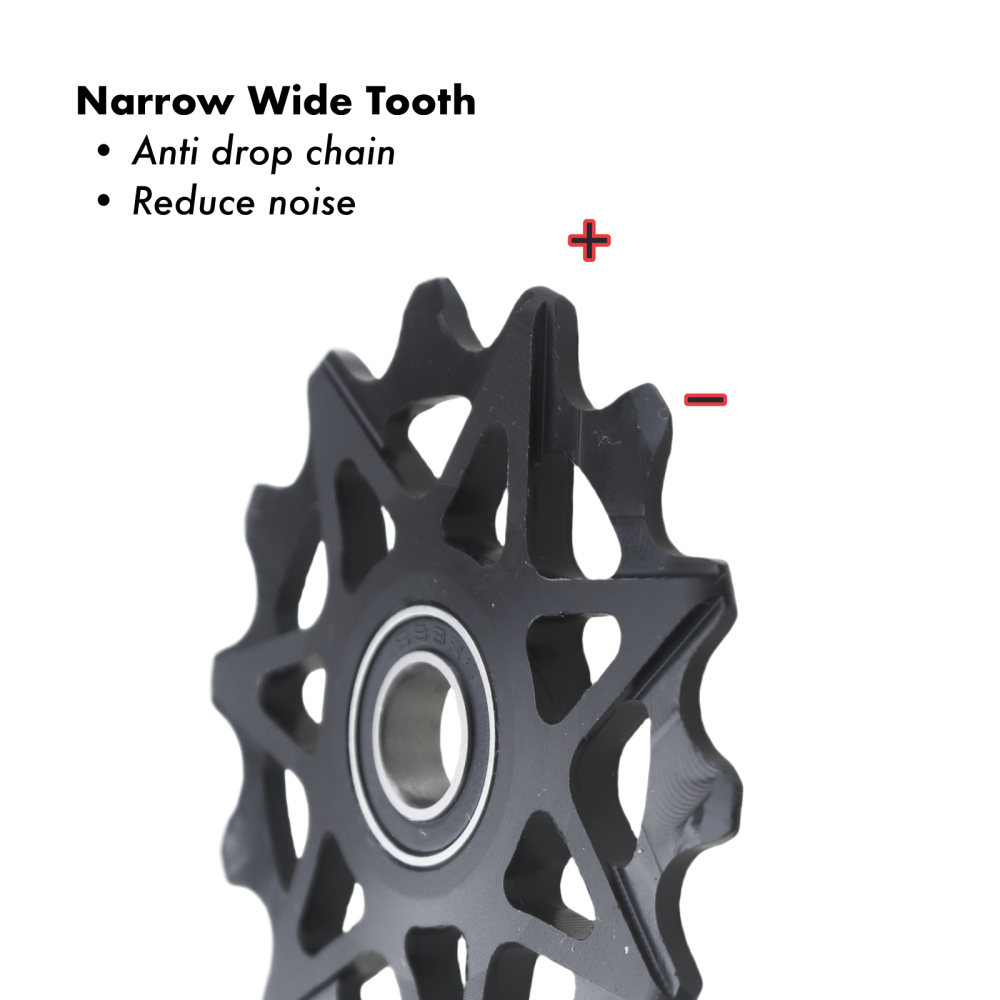 Stone Pulley Wheel Rear Guide Roller Jockey 10t 12t 14t 16t Bearing Road MTB Bike Bearings Rear Derailleur GX XX1 X01 Eagle