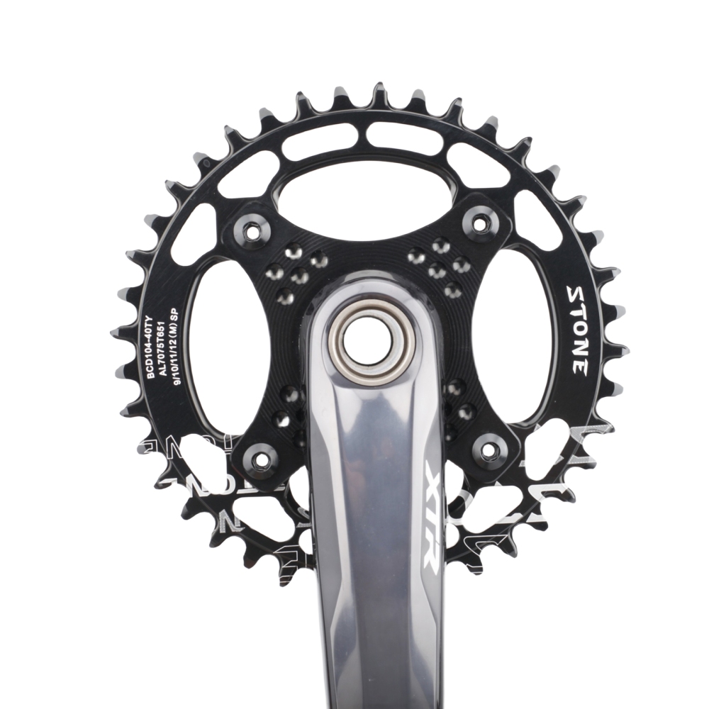 Stone Chainring Adapter Spider for Shimano Direct Mount To 104BCD Converter 3mm 6mm Offset M6100 M7100 M7120 M8100 M8120 M9100