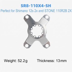 Silver 110BCD 4 arms widen