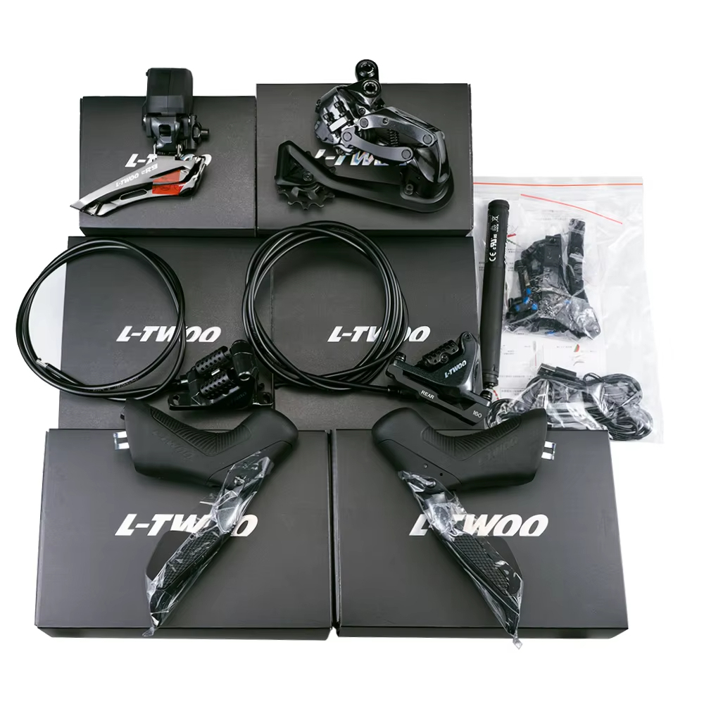 LTWOO  eRX eR9 V3  2x 10 11 12 Speed Electric / Hydraulic Disc Brake Electronic Groupset, Road Electronic Groupset, Replaceable battery, APP programming carbon fiber aluminum