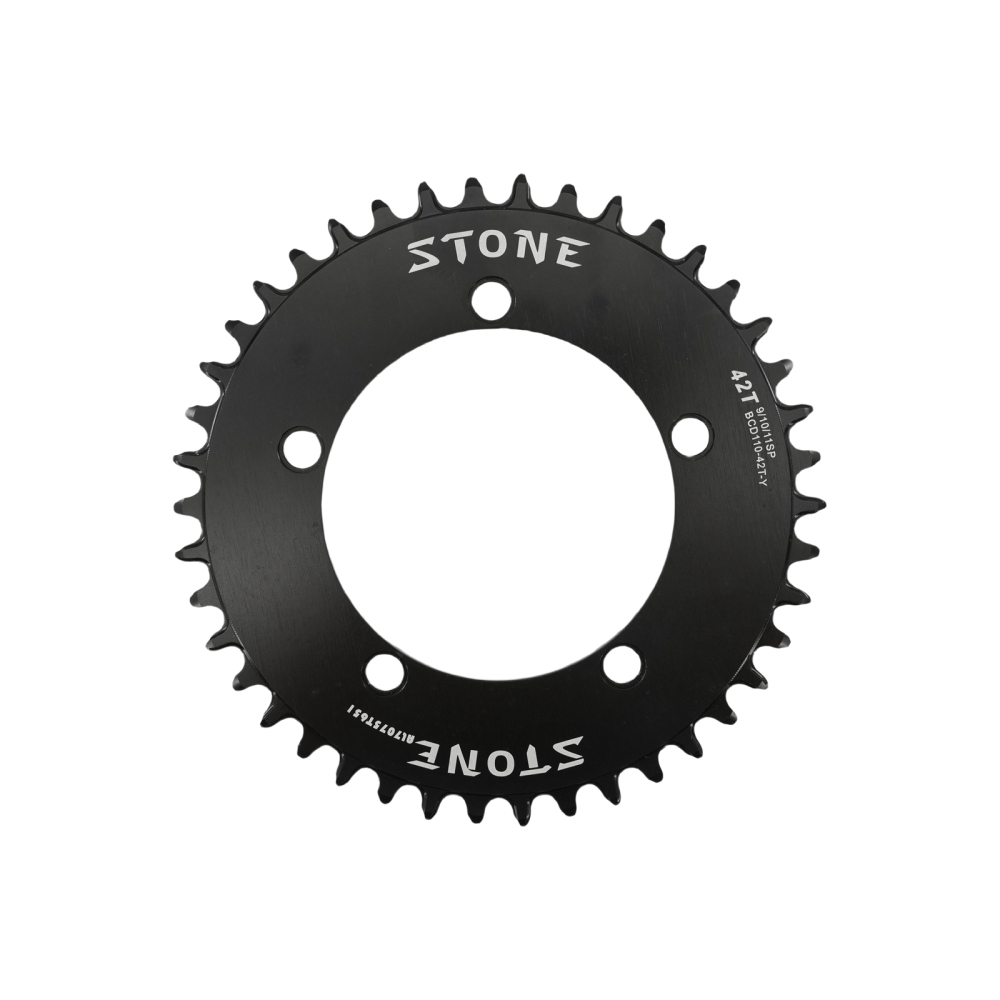 Stone Chainring Round 110BCD for Force Red Rival S350 S900 32 36 38 40 42 46 48 58 60T Tooth Road Bike for Sram CX Gravel Quarq