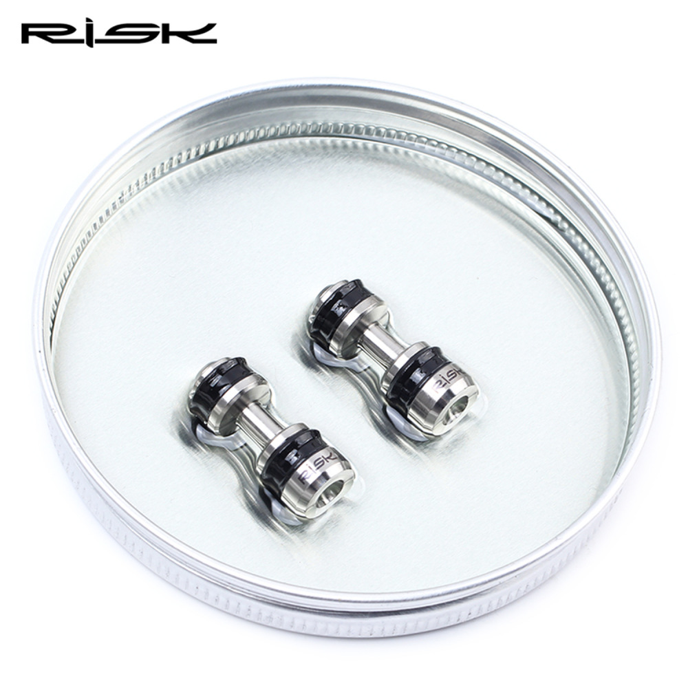 RISK Brake Lever Piston Titanium Alloy XT M8000 SLX M785 Hydraulic Disc Brake Piston Seal Repair Kit