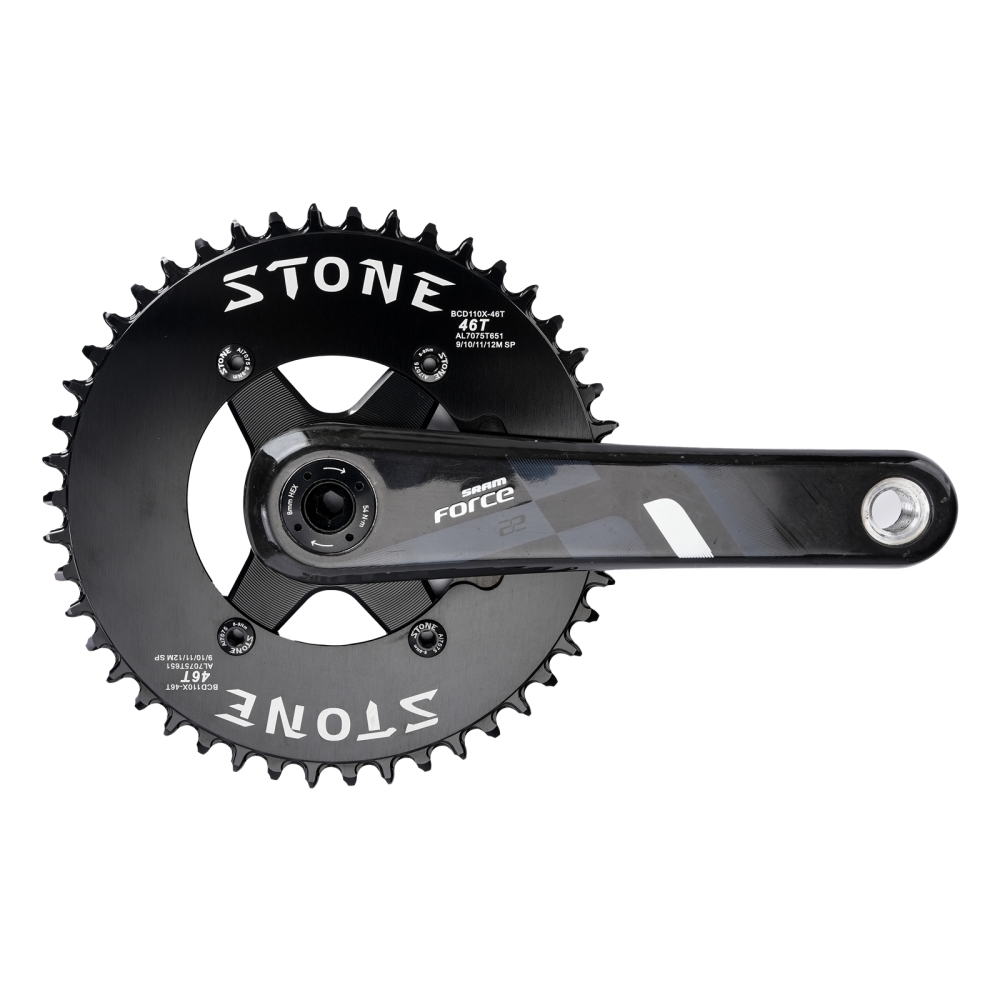 Stone Chainring Spider Adapter Converter GXP To 110BCD 4 bolts 5 Arms for Sram FORCE RIVAL RED Road Bike Crank for 1x 2x direct mount 3 bolts pins