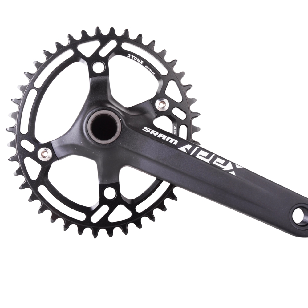 Stone Oval Chainring 110BCD for Apex Sram 4 Bolts 36 38 42T 44 46T 48 50T 54 56 58T 60 Road Bike MTB 9 10 11 12s 12 Speed