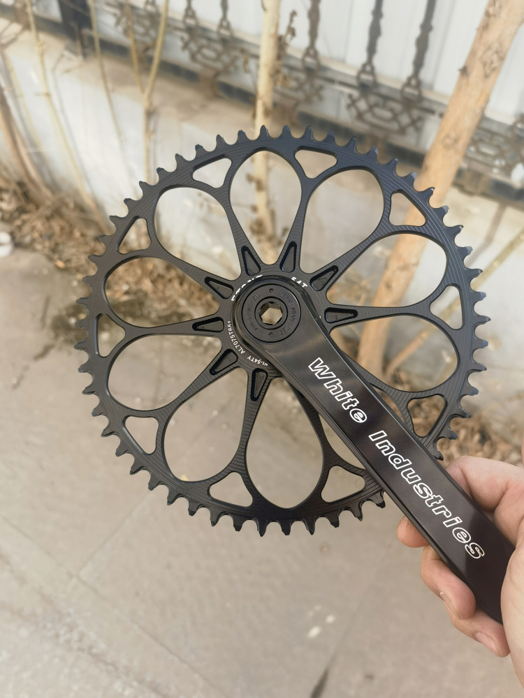 Stone Round Bike Chainring for White Industries industry R30 Crank 40T To 56T Cycling Bike Chainwheel for Road Bike for Brompton Folding Bike