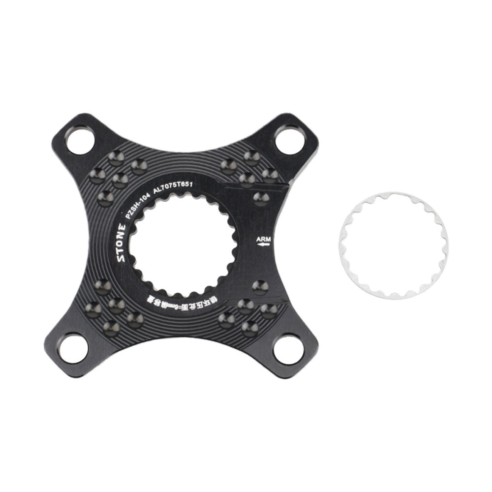 Stone Chainring Adapter Spider for Shimano Direct Mount To 104BCD Converter 3mm 6mm Offset M6100 M7100 M7120 M8100 M8120 M9100