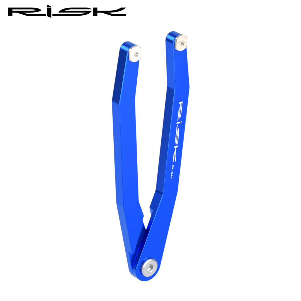 RISK Bicycle Needle Hook Wrench for NX/GX Bottom Bracket Crankset Crank Cover Removal Tool DUB Front Fork Suspension Maintenance Bolt 7-8 Installation Wrench