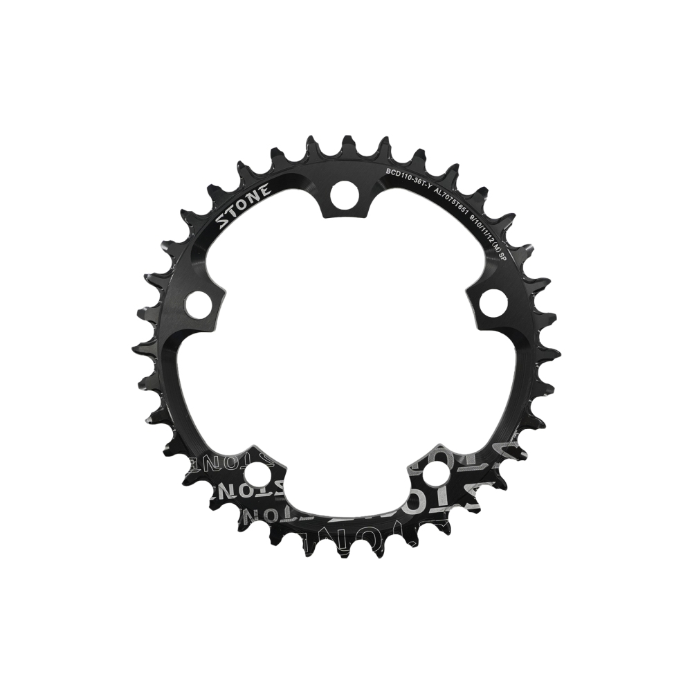 Stone Chainring Round 110BCD for Force Red Rival S350 S900 32 36 38 40 42 46 48 58 60T Tooth Road Bike for Sram CX Gravel Quarq