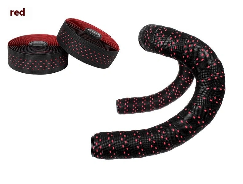 TOOPRE Perforated PU and EVA Road Handlebar Tape, 2150mm Rolls for Road Fixed Gear and Gravel Bikes, Color Options