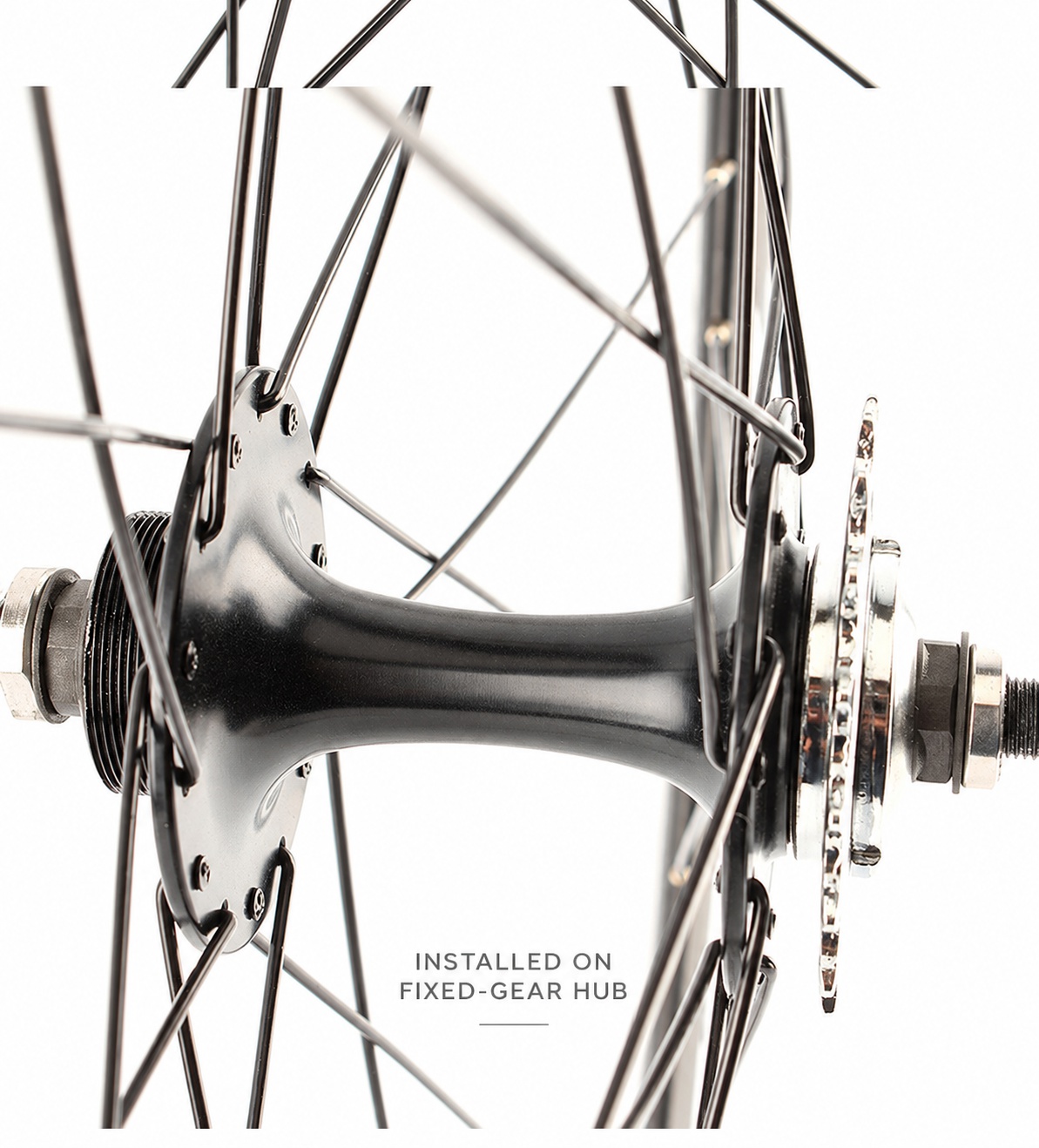 DJC Fixed Gear Track Bike Rear Cog with Lockring, 13–18T 13T 14T 15T 16T 17T 18T freewheel, Fixed Gear and Fixie