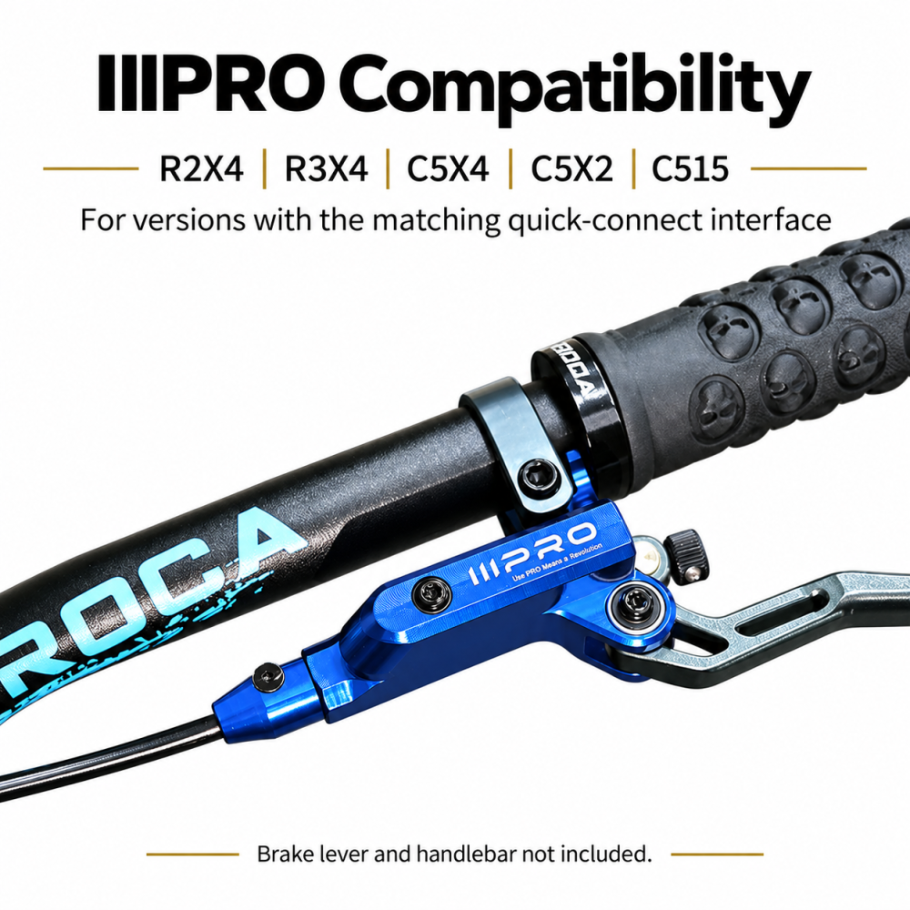 IIIPRO FIBEAX Quick-Connect Hydraulic Brake Hose Insert – Olive-Free Brass Connector, 1 Piece