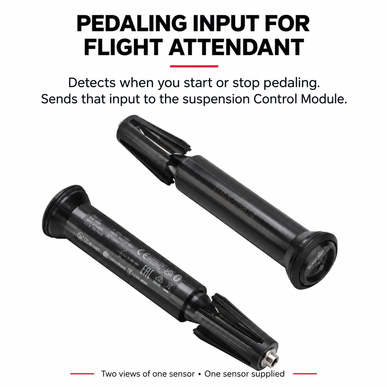 RockShox Flight Attendant Pedal Sensor for SRAM DUB Cranks - detail 2