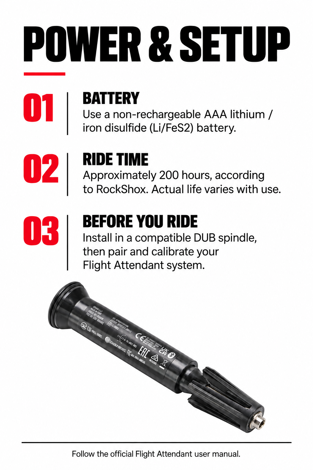 RockShox Flight Attendant Pedal Sensor for SRAM DUB Cranks - detail 8