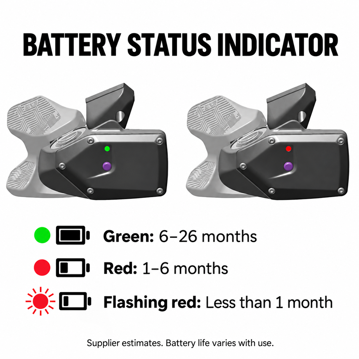 SRAM AXS Left Wireless Controller, CR2032 Battery Type, 73g - detail 11