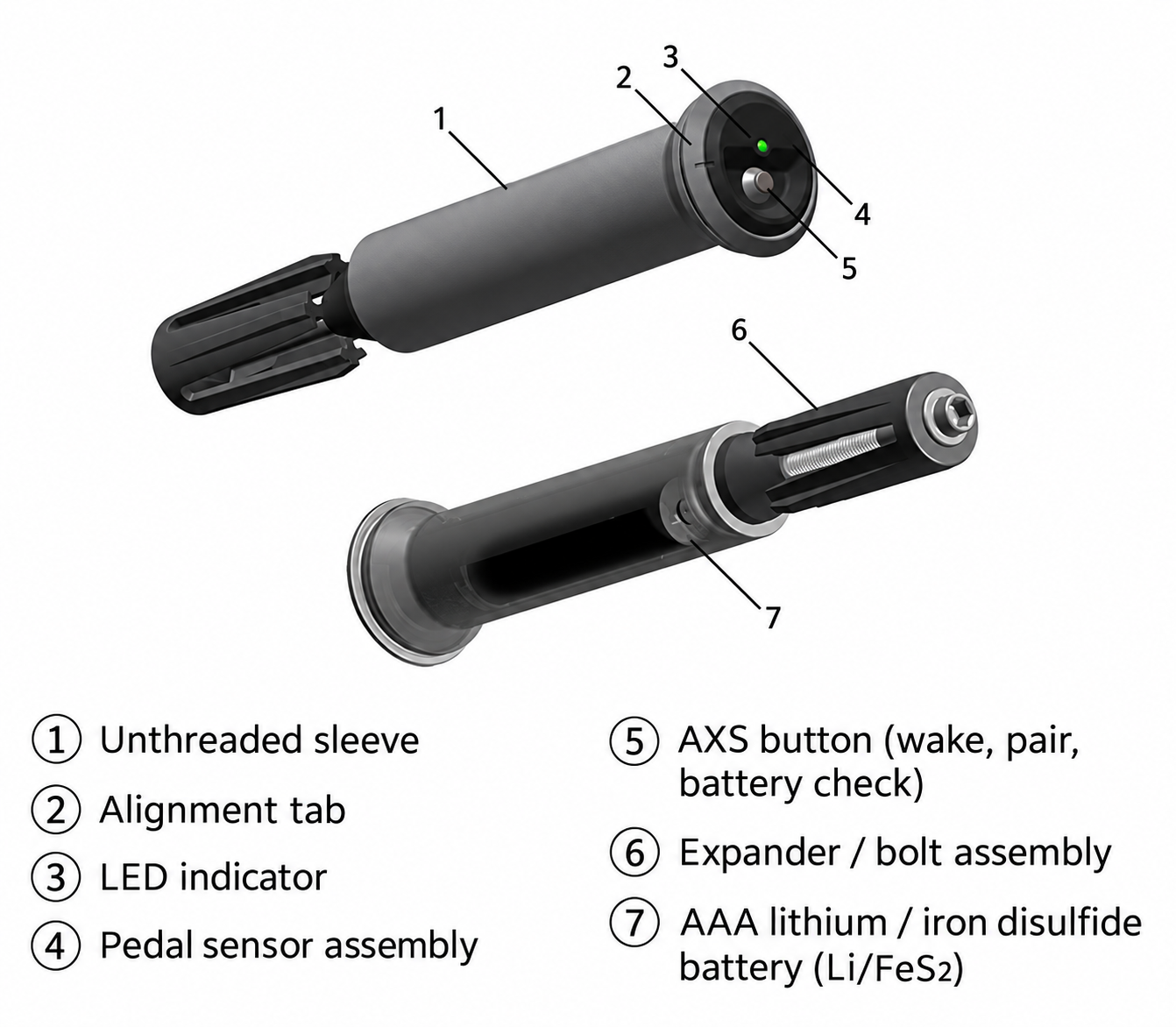 SRAM XX1 175mm 32T Carbon Crankset, Crankset with AXS Sensor or Sensor Only - detail 10