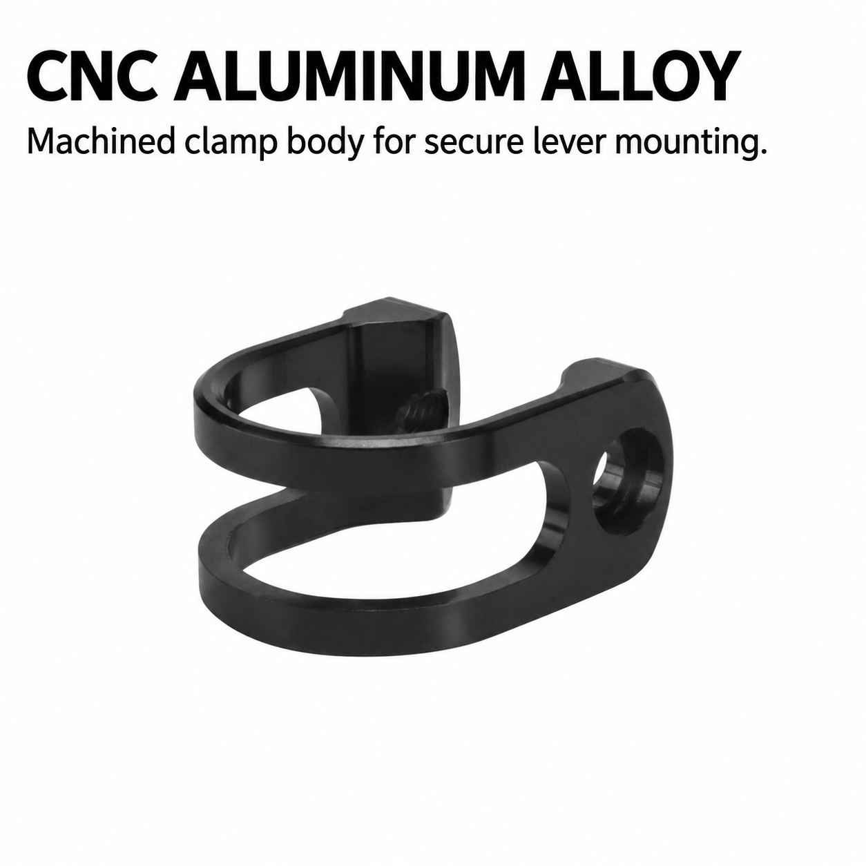 Aluminum Brake Lever Clamp with Bolt for Compatible SRAM / AVID Levers, 11g - detail 3