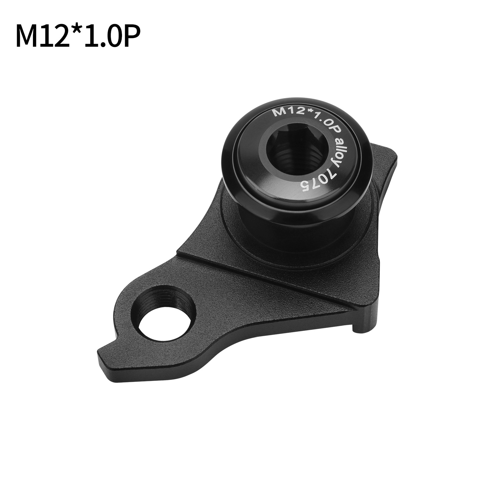 UDH-Style 7075 Aluminum Derailleur Hanger, M12 1.0 / 1.5mm Pitch or Hanger with Thru Axle - detail 6