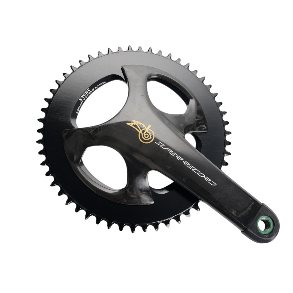 STONE 121BCD 1X Single chainring Round Narrow-Wide Chainring for Campagnolo CP Crankset Super Record Wireless 9-12 Speed For Road Bike Gravel Bike TT Bike 44T 54T 56T 58T 60T