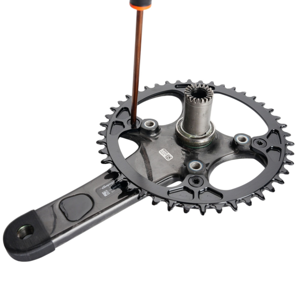 STONE 121BCD 1X Single chainring Round Narrow-Wide Chainring for Campagnolo CP Crankset Super Record Wireless 9-12 Speed For Road Bike Gravel Bike TT Bike 44T 54T 56T 58T 60T