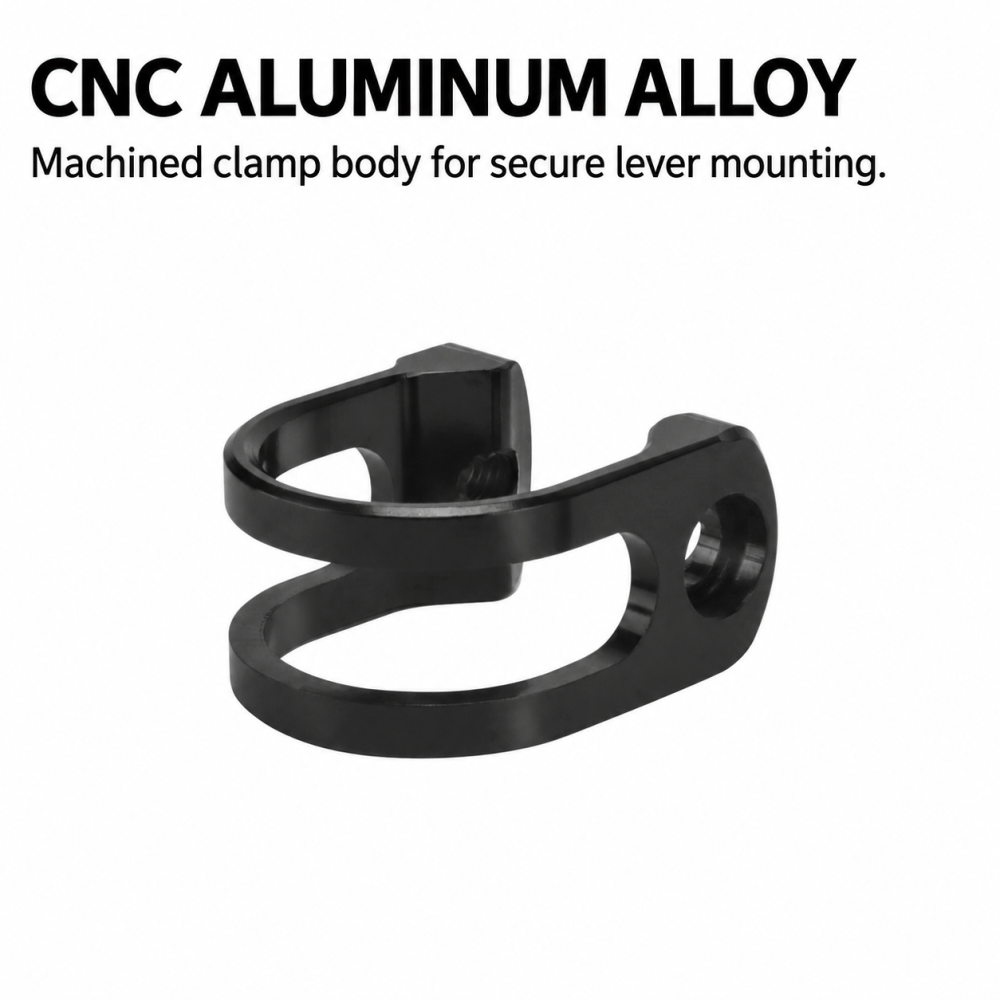 Aluminum Brake Lever Clamp with Bolt for Compatible SRAM / AVID Levers, 11g