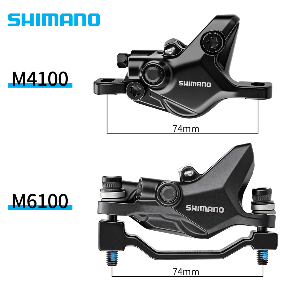SHIMANO M4100 / M6100 Left Front Hydraulic Disc Brake, 1000mm / 950mm Hose