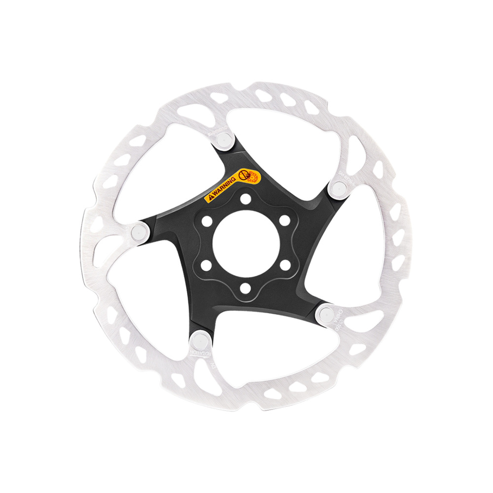 SHIMANO RT76 6-Bolt Disc Brake Rotor, 160mm / 203mm with Mounting Hardware