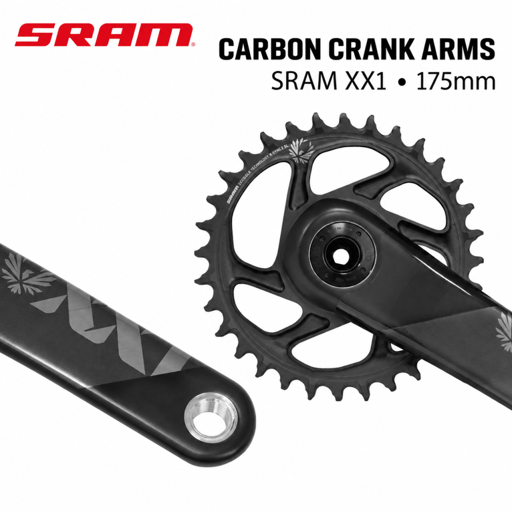 SRAM XX1 175mm 32T Carbon Crankset, Crankset with AXS Sensor or Sensor Only
