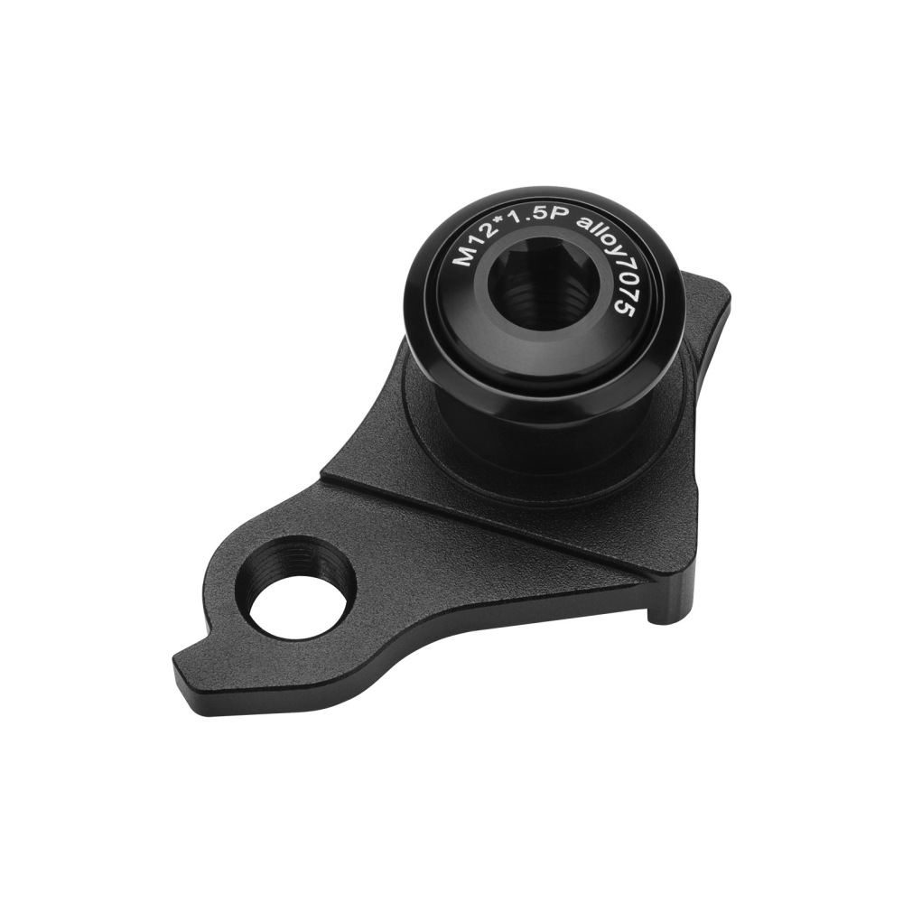 UDH-Style 7075 Aluminum Derailleur Hanger, M12 1.0 / 1.5mm Pitch or Hanger with Thru Axle