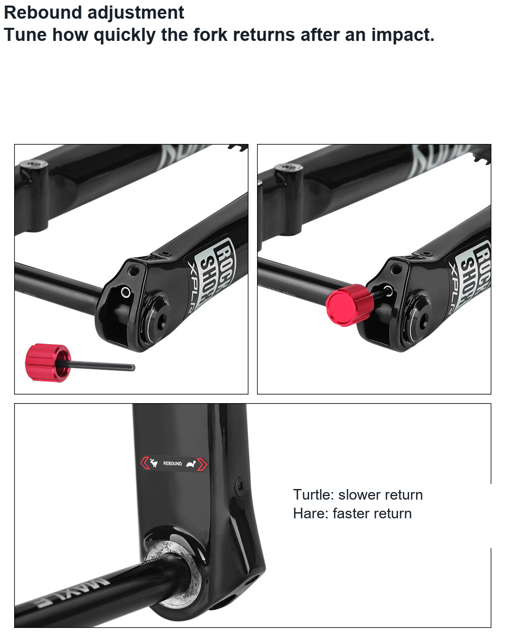 RockShox Rudy XPLR / Ultimate XPLR 700C Gravel Fork, 40mm, 12x100mm - detail 8