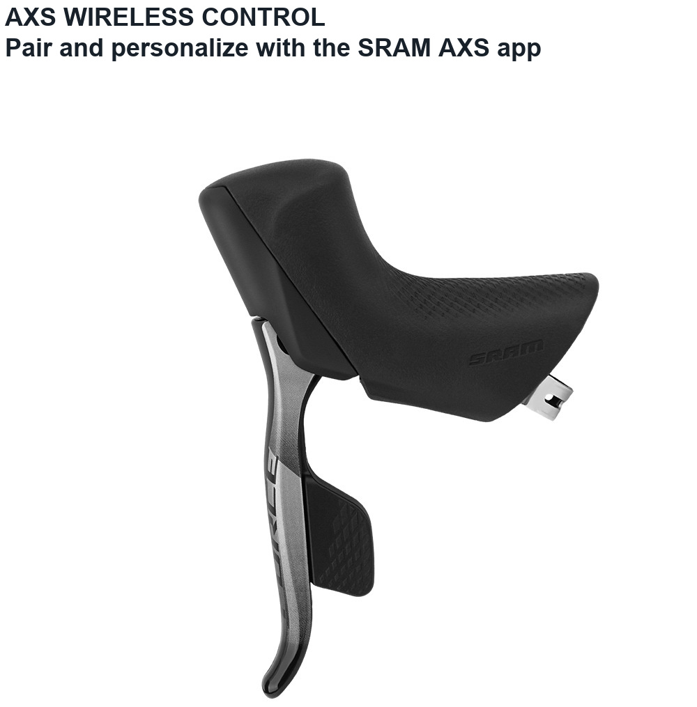 SRAM Force eTap AXS Left Shift-Brake Lever + Front Flat-Mount Caliper, 1000mm Hose - detail 3