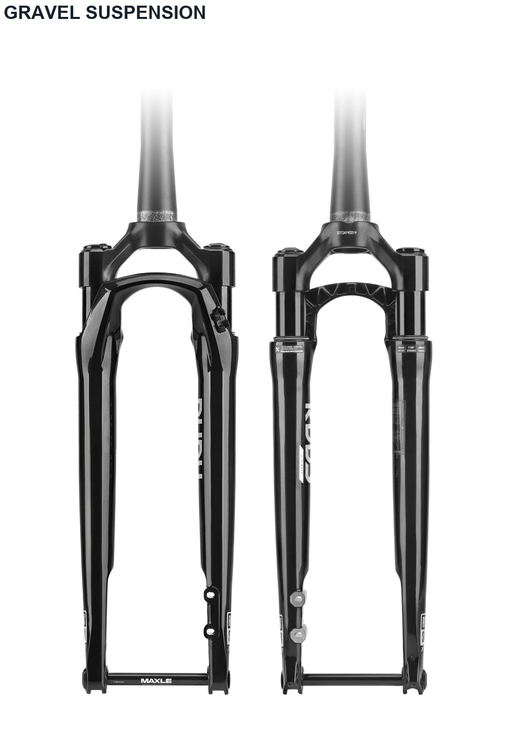 RockShox Rudy XPLR / Ultimate XPLR 700C Gravel Fork, 40mm, 12x100mm - detail 5