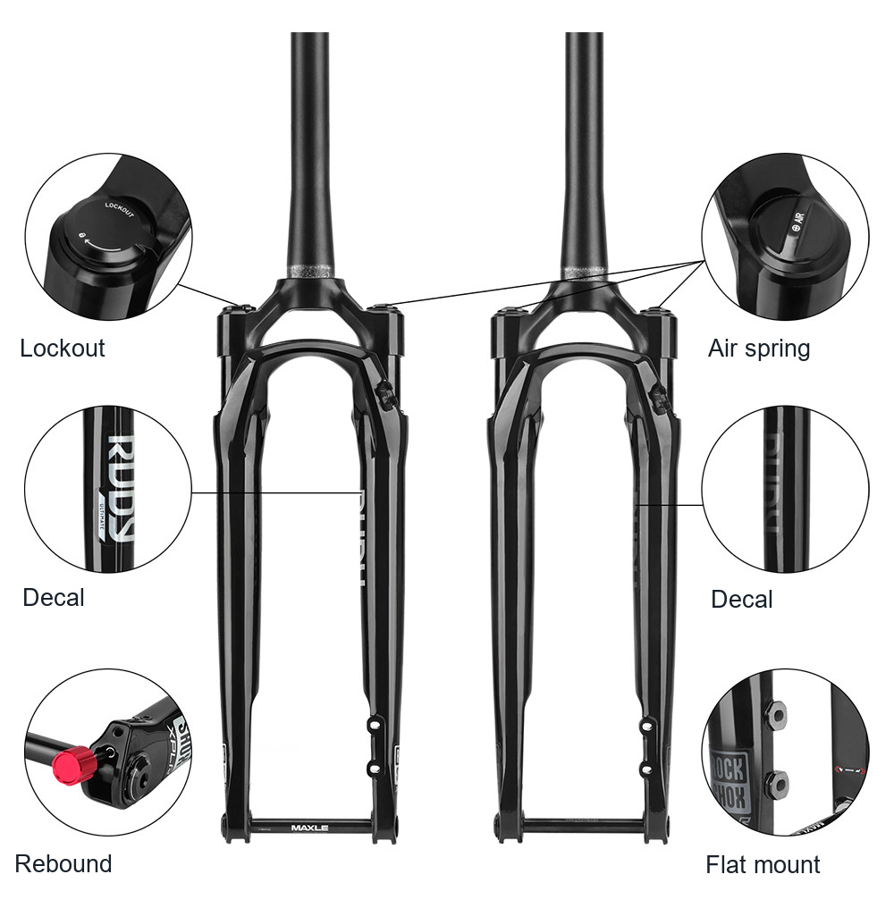 RockShox Rudy XPLR / Ultimate XPLR 700C Gravel Fork, 40mm, 12x100mm - detail 4