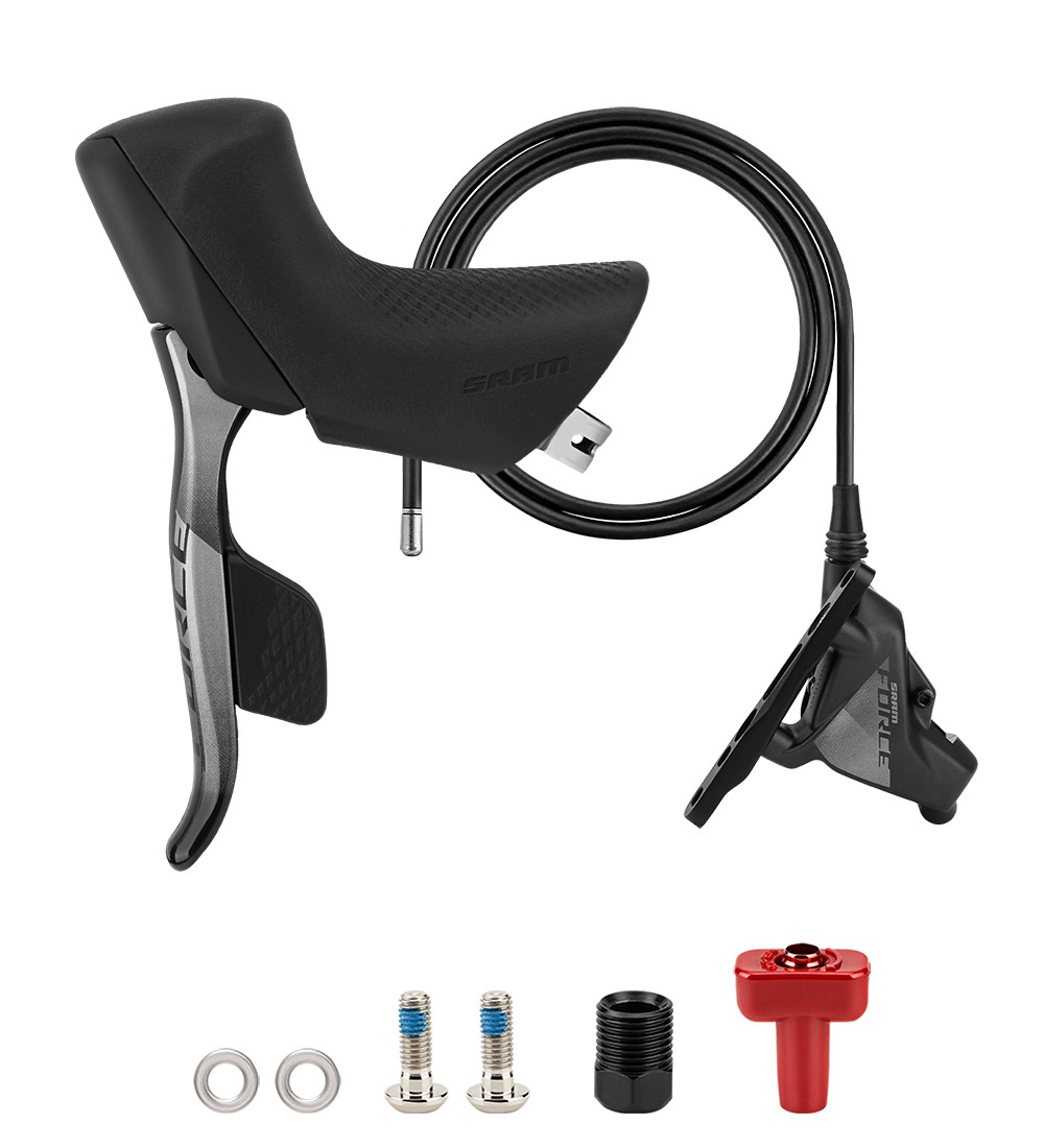 SRAM Force eTap AXS Left Shift-Brake Lever + Front Flat-Mount Caliper, 1000mm Hose - detail 8