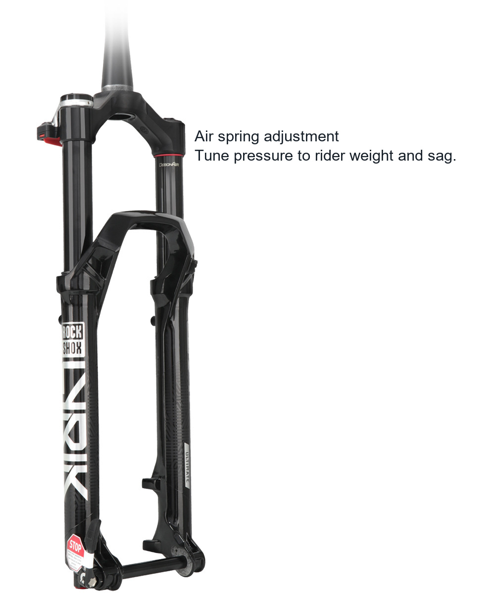 RockShox LYRIK / ZEB Ultimate Flight Attendant 29in Fork, 150 / 170mm, Boost 15x110 - detail 5