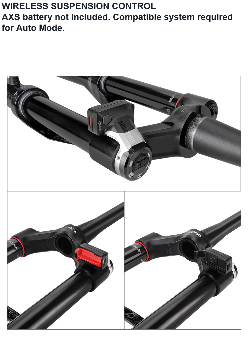 RockShox LYRIK / ZEB Ultimate Flight Attendant 29in Fork, 150 / 170mm, Boost 15x110 - detail 9